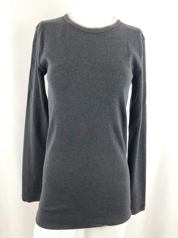 NEW Brunello Cucinelli Monili Collar Top Size L
