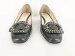Prada Grey Pumps Size 39 It (9 Us)