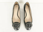 Prada Grey Pumps Size 39 It (9 Us)