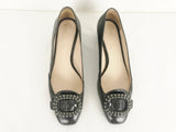 Prada Grey Pumps Size 39 It (9 Us)