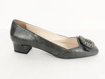 Prada Grey Pumps Size 39 It (9 Us)