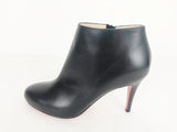 Christian Louboutin Black Bootie Size 37 It (7 Us)