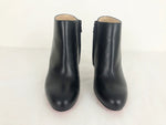 Christian Louboutin Black Bootie Size 37 It (7 Us)