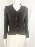 Jil Sander Brown Cardigan Size 38 Fr (S Us)