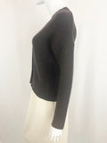 Jil Sander Brown Cardigan Size 38 Fr (S Us)