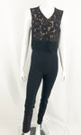 Veronica Beard Lace Accent Jumpsuit Size 4
