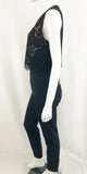 Veronica Beard Lace Accent Jumpsuit Size 4