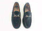 Gucci Suede Horse-Bit Loafer Size 9