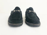 Gucci Suede Horse-Bit Loafer Size 9