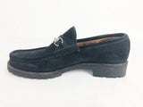 Gucci Suede Horse-Bit Loafer Size 9