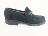 Gucci Suede Horse-Bit Loafer Size 9