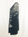 Escada Embellished Wool Coat Size Large