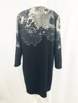 Escada Embellished Wool Coat Size Large