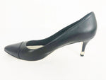 Chanel Leather Cc Pumps Size 41 It (11 Us)