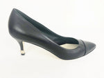 Chanel Leather Cc Pumps Size 41 It (11 Us)