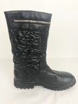 Chanel Quilted Snow Boots Size 41 It (11 Us)