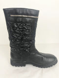Chanel Quilted Snow Boots Size 41 It (11 Us)