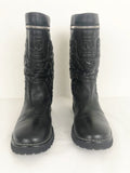 Chanel Quilted Snow Boots Size 41 It (11 Us)