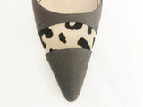 Manolo Blahnik Linen D'Orsay Size 7