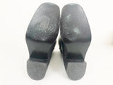 Chanel Moto Buckle Boots Size 7