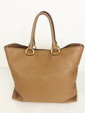 Vitello Daino Leather Tote Bag