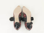 NEW Miu Miu Plaid Pumps Size 37 It (7 Us)
