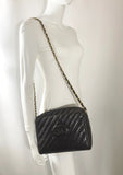 Vintage Chanel Caviar Leather Shoulder Bag