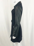 Andrew Marc X Richard Chai Wool & Leather Coat Size 8