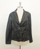 NEW Rino & Pelle Leather Blazer Size 44 It (M Us)