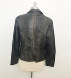 NEW Rino & Pelle Leather Blazer Size 44 It (M Us)