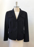 Akris Punto Wool & Angora Jacket Size 12