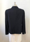 Akris Punto Wool & Angora Jacket Size 12