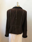 Akris Punto Wool & Angora Jacket Size 12