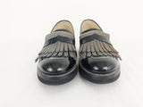 NEW Angela Scott Metallic Accent Loafer Size 39 It (9 Us)