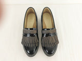 NEW Angela Scott Metallic Accent Loafer Size 39 It (9 Us)