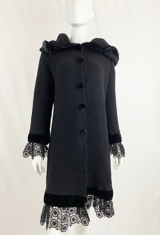 M.G.S. Sweater Coat Size 44 It (M Us)
