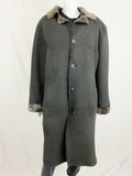 Schott Shearling Coat Size M