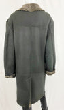 Schott Shearling Coat Size M