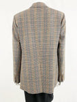 Lafayette 148 Wool Check Blazer Size 10