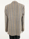 Lafayette 148 Wool Check Blazer Size 10