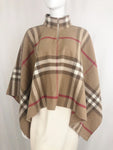 Burberry London Cashmere Blend Poncho