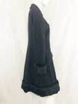 Moschino Rabbit Trim Coat Size 10