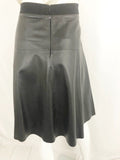 Vince Leather Skirt Size 8