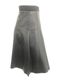 Vince Leather Skirt Size 8