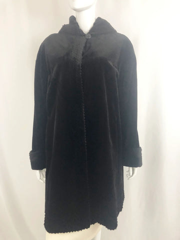 Stanley Garber Mink Coat With Hood Size L