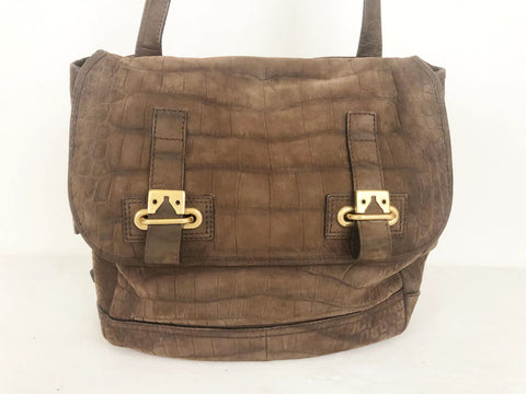 YSL Suede Messenger