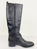 Tory Burch Black Riding Boots Size 6