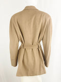 Escada Cashmere Belted Jacket Size Large