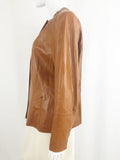 Lafayette 148 Leather Jacket Size 16