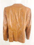 Lafayette 148 Leather Jacket Size 16